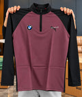 PUHALFZIP (MEROON)