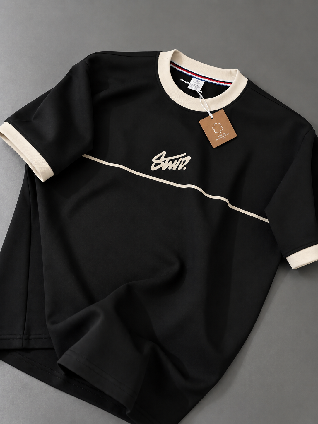 DROP SHOULDER P-B (black)