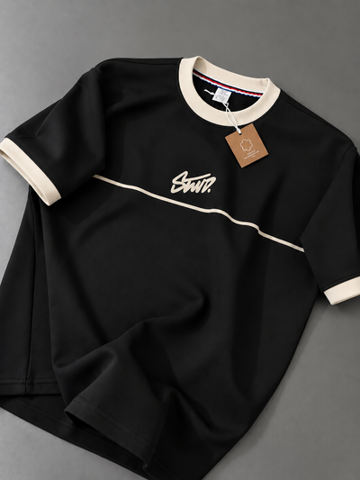 DROP SHOULDER P-B (black)