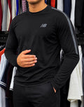 NB FULL SLEEVE JERSEY T-SHIRT (black)