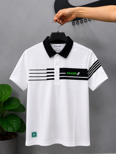 RELAXED POLO T-SHIRT #3 (white)