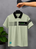 RELAXED POLO T-SHIRT #3 (light olive)