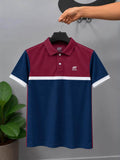 RELAXED POLO T-SHIRT #2 (meroon)