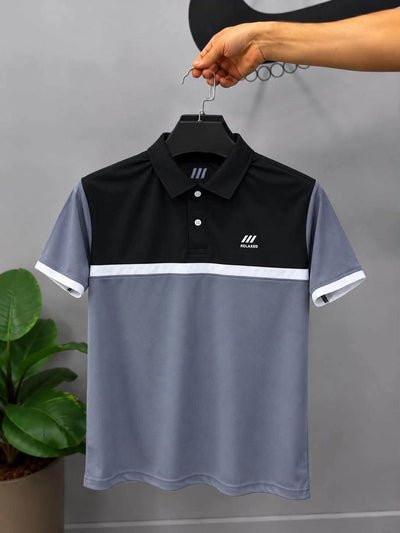 RELAXED POLO T-SHIRT #2 (black)