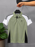 RELAXED POLO T-SHIRT(light olive)
