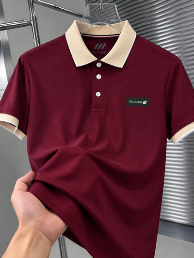 COTTON POLO RX (MEROON)