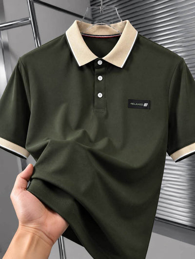 COTTON POLO RX ( DEEP OLIVE)