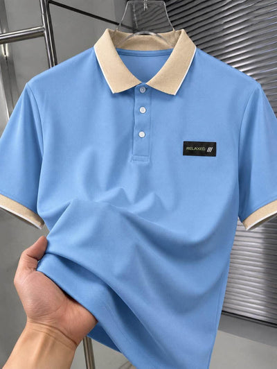 COTTON POLO RX (SKY)