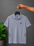 RELAXED POLO T-SHIRT #4 (silver)