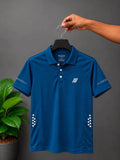RELAXED POLO T-SHIRT #4 (blue)