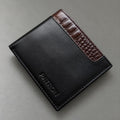 Leather wallet (black)